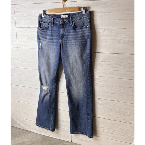 Lucky Brand Jeans Womens Size 8/29R Easy Rider Boot Distressed Medium Wash - Picture 6 of 16